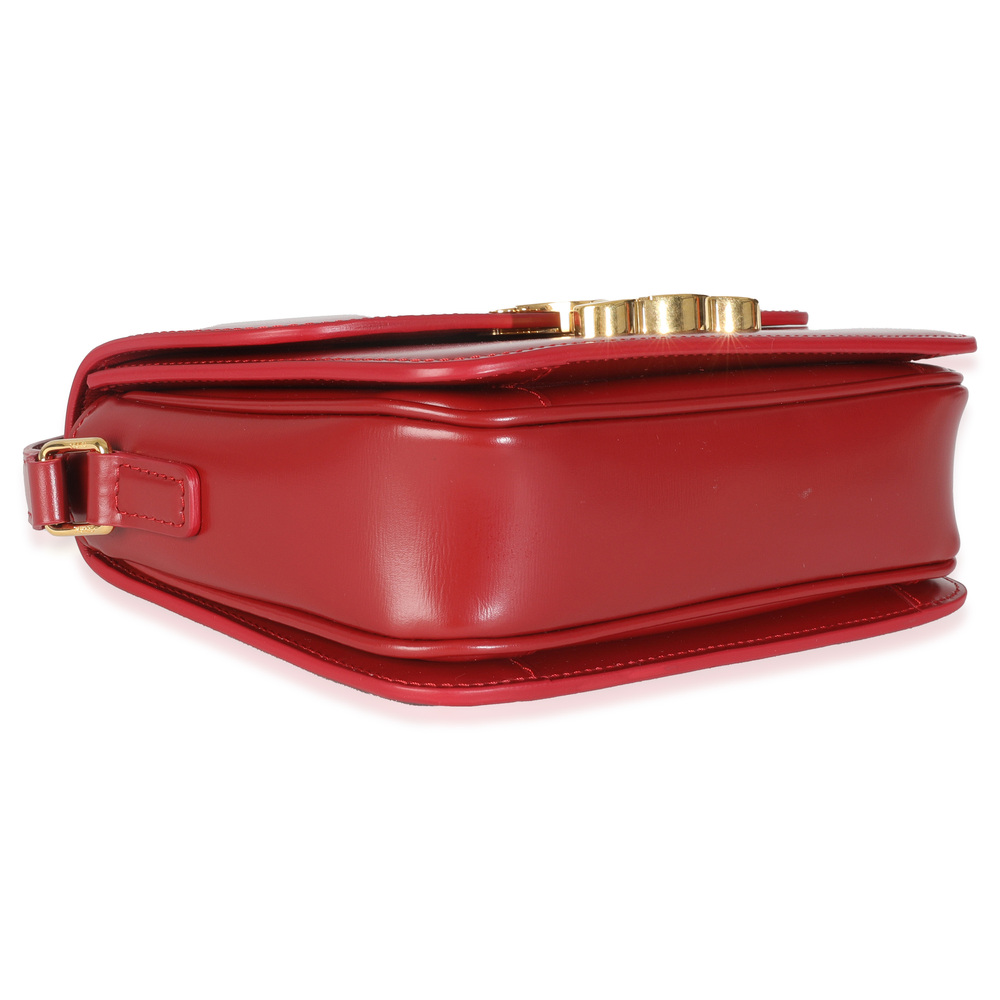 Celine Red Shiny Calfskin Teen Triomphe - Picture 8 of 8